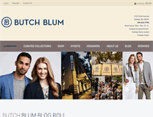 Tablet Screenshot of butchblum.com